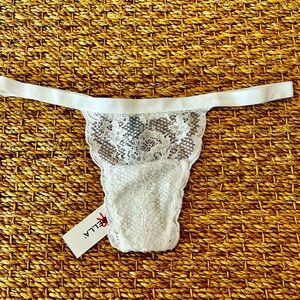 Cosabella white G-string style Never0221. NEW with tags, NEVER WORN or tried on.